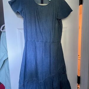 Draper James Chambray Midi Dress